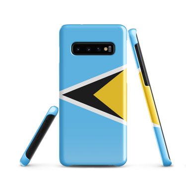 St. Lucia Flag Snap case for Samsung®